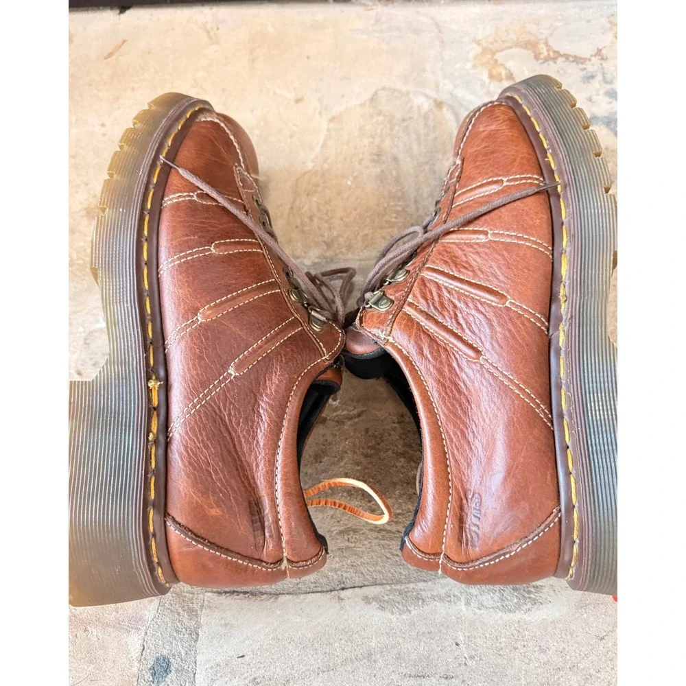 Dr. Martens Brown Leather Oxfords UK 8 US 9 Made in England